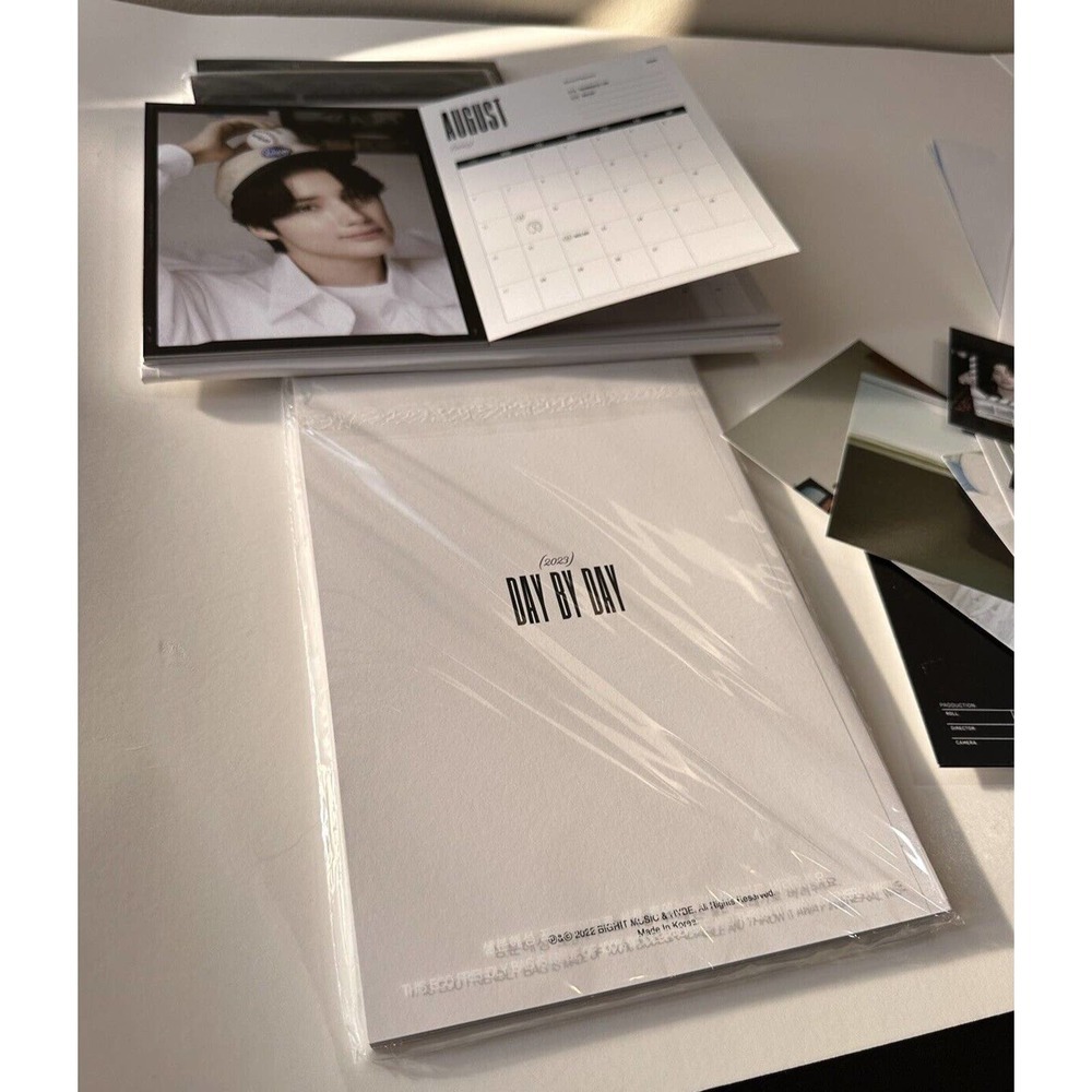 *Incomplete* TXT TOMORROW X TOGETHER 2023 Season's Greetings DAY BY DAY K-POP - Picture 12 of 13